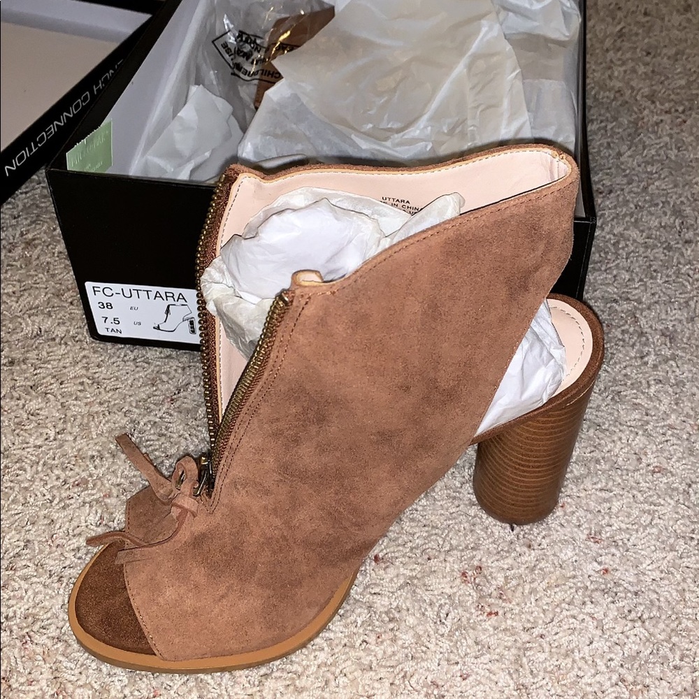 French Connection Peep Toe